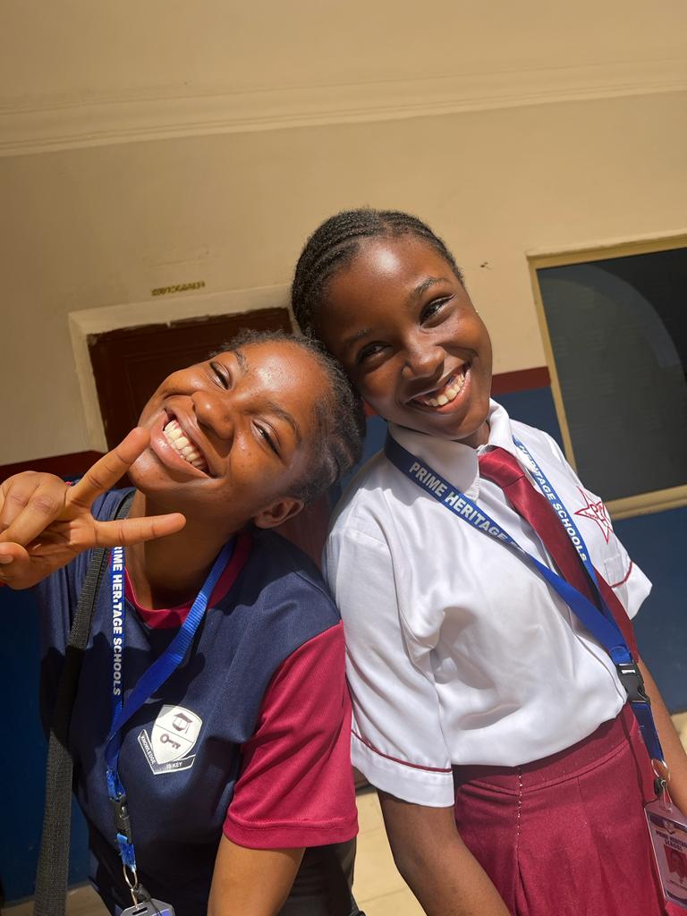 Prime Heritage student smiling